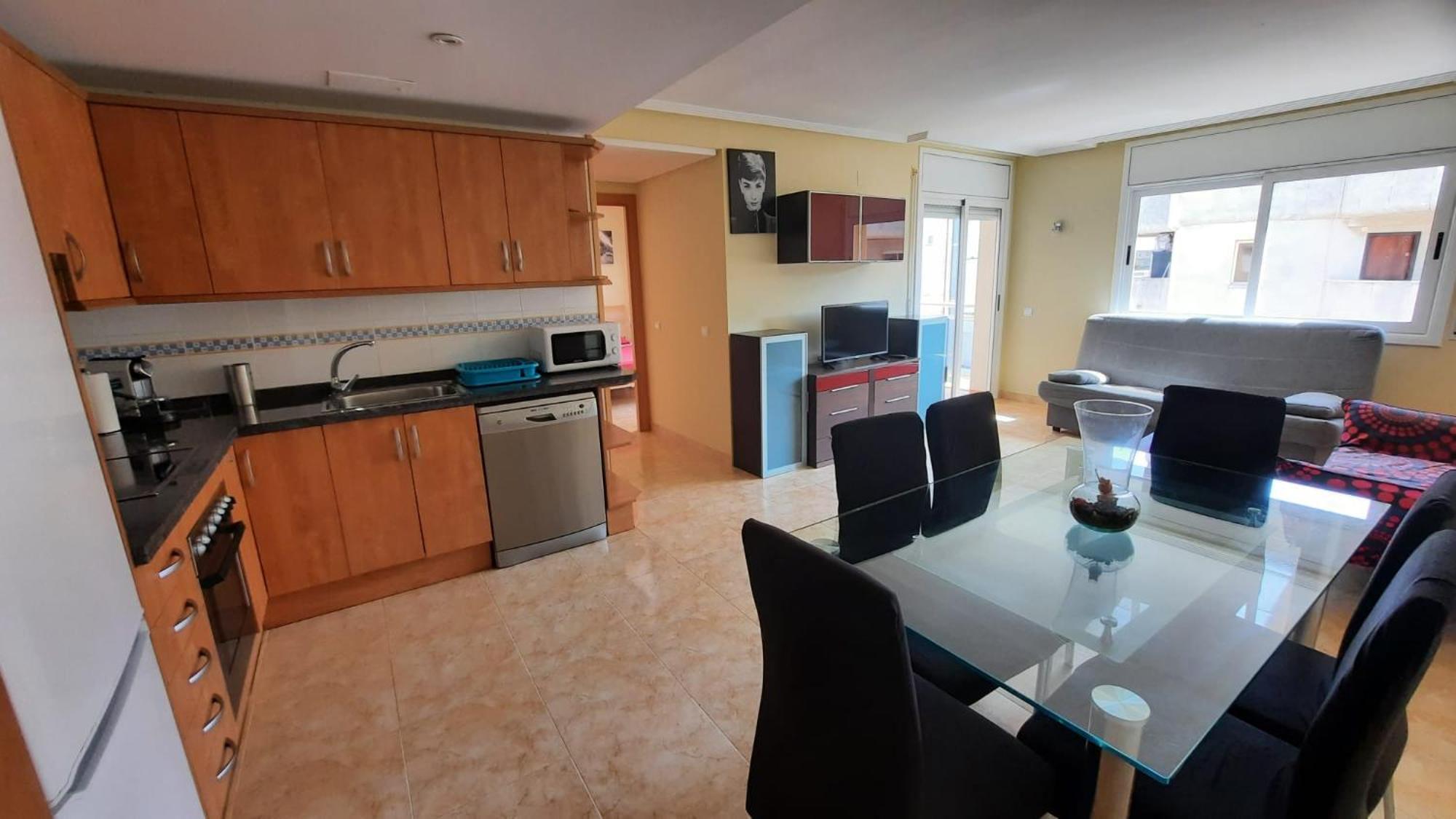 Appartamento Fabuloso Apartamento Familiar Con Piscina En Salou Esterno foto